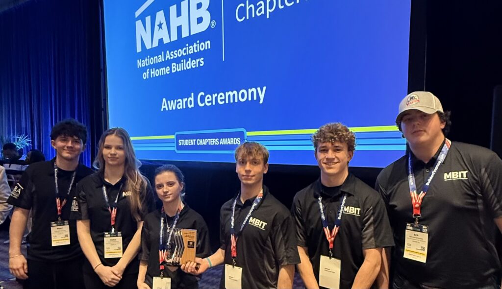 Middle Bucks Institute of Technology earns National Rookie of the Year Award at NAHB Student Competition