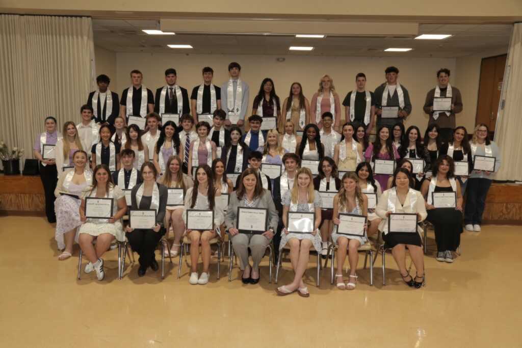 National Technical Honor Society at Middle Bucks Institute of Technology inducts another record-breaking number of students